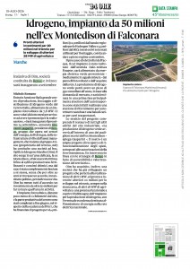 Articolo su Opificio idrogeno Marche